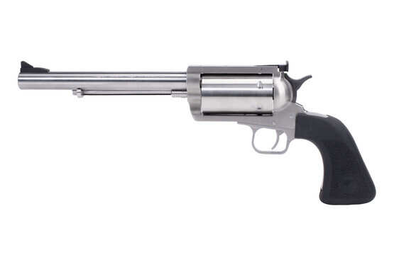 Magnum Research revolver 30/30 winchester with black rubber grips
